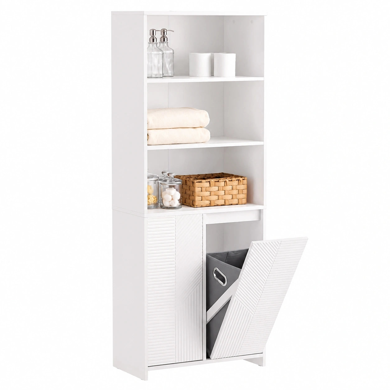 Badezimmerschrank – 60 × 30 × 171 cm, für Badezimmer