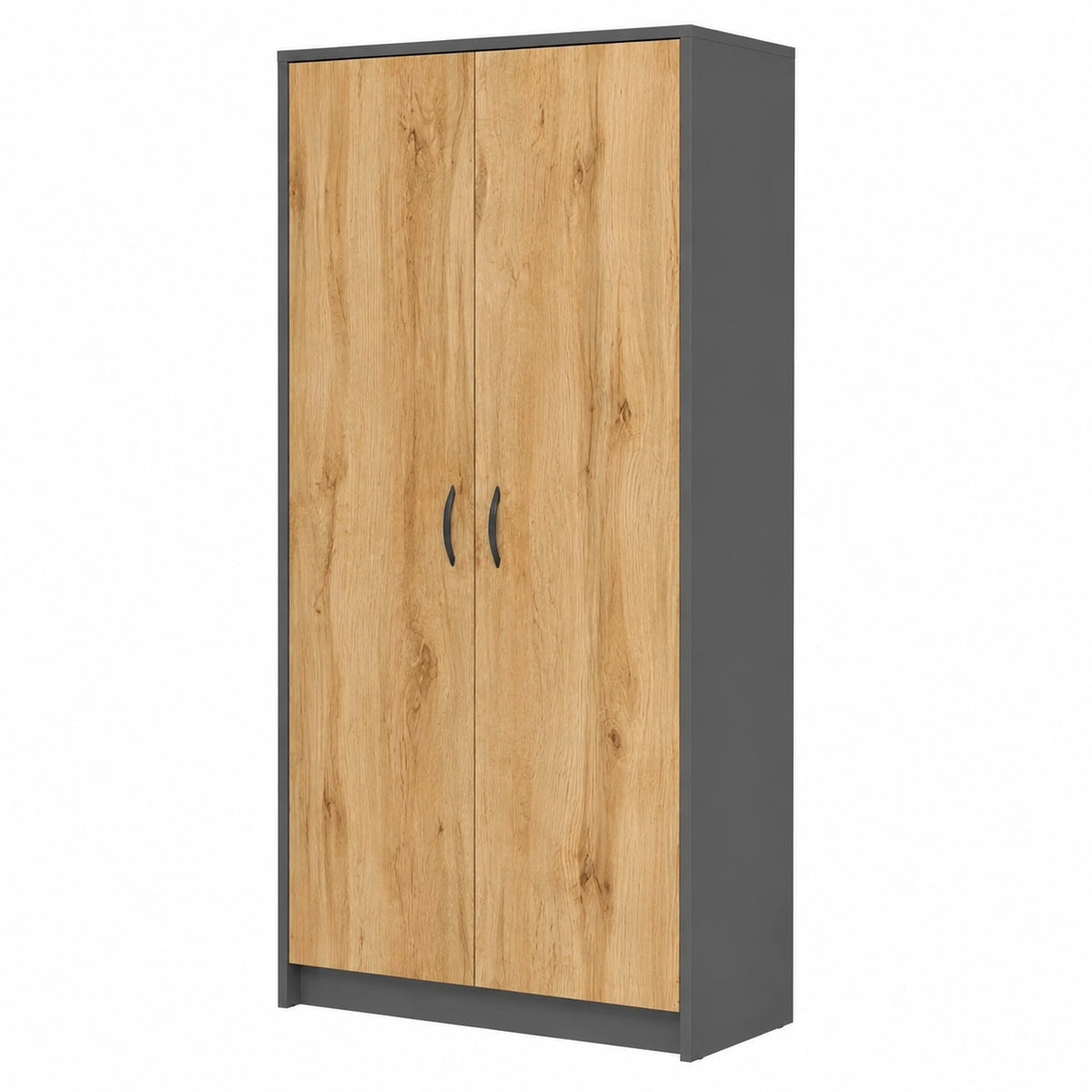 Schrank – 74 × 35 × 180 cm, aus Eichenholz
